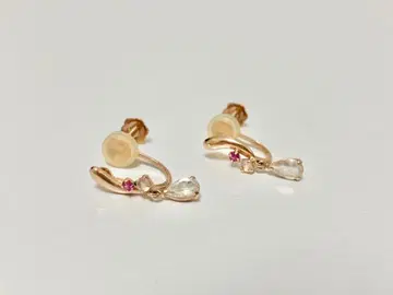 테이크업 귀찌 핑크 골드 K10