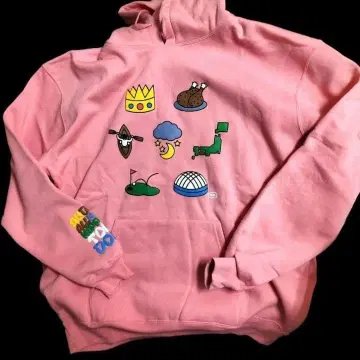 오드리 도쿄돔 후드티 핑크 XXL 올나잇닛폰 남녀 공용