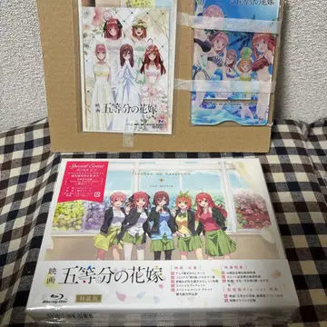 영화 5등분의 신부 특장판 Blu-ray와 세븐넷 특전 포함