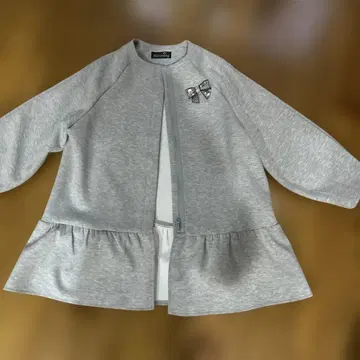 맨투맨 원단 자켓