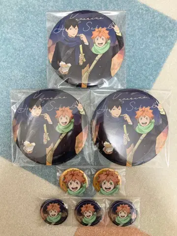 하이큐 코스모 월드 홀로그램 캔뱃지 빅 캔뱃지 쇼요