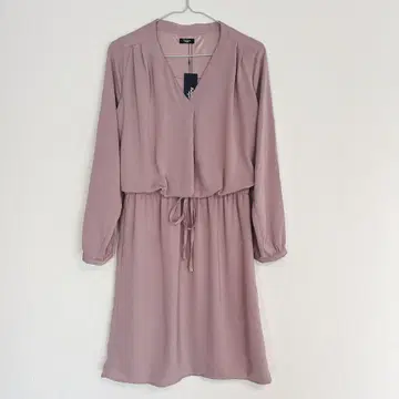 패뷸러스 앙젤라 원피스 긴팔 더스티 핑크 라벤더 프리 사이즈