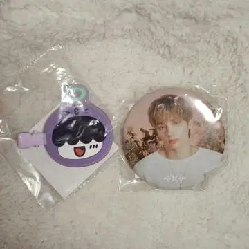 TXT 휴닝카이 캡슐 토이 캔뱃지 헤어 클립