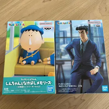 짱구는 못말려(크레용 신짱) 피규어 세트 맹구, 노하라 히로시 2체