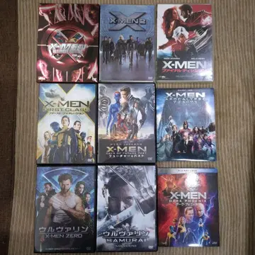 [컨디션 최상] X-MEN 시리즈 DVD 9개 세트