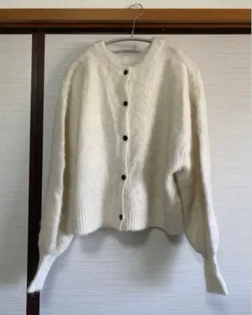 아파트 바이 로리즈 2WAY 크루 샤기 가디건