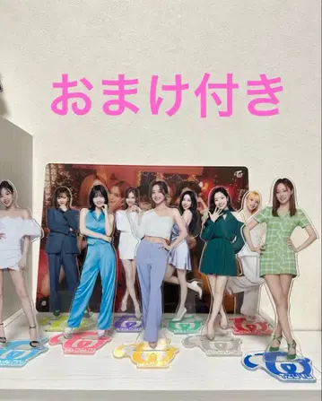 TWICE 패밀리마트 복권 아크릴 스탠드 아크릴 보드