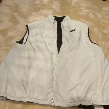 PUMA 여성용 베스트 화이트 리버서블 XL