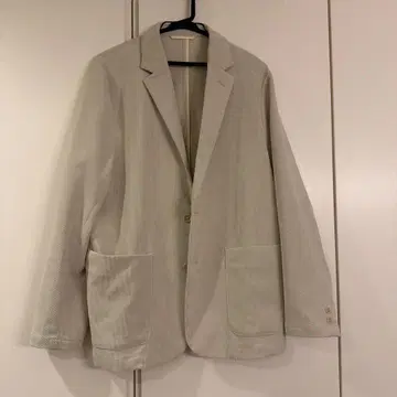 그린 라벨 릴랙싱 화이트 계열 테일러드 자켓 L 사이즈