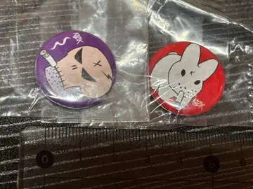 프랭크 코지크 캔뱃지 2개 세트 kozik