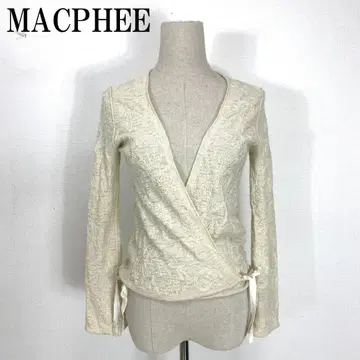 LA1067 맥피 긴팔 가디건 알파카 실크 아이보리 1