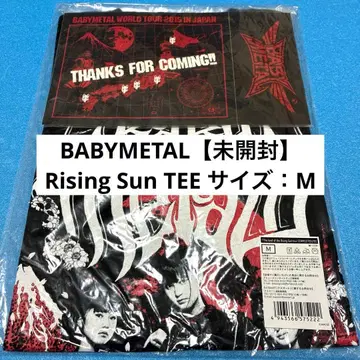 [ 미개봉 ] BABYMETAL Rising Sun TEE 사이즈: M