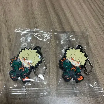 쿠라스시 나의 히어로 아카데미아 바쿠고 카츠키 러버 마스코트 2개 세트