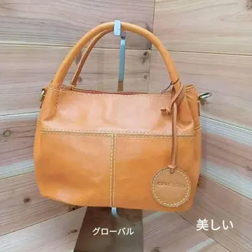 새상품 핸드백 천연 가죽 숄더백 소가죽 여성용 쥬케로 2way