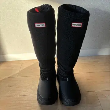 새상품급 HUNTER 헌터 방한 방수 원더러 톨 쉘 스노우 부츠