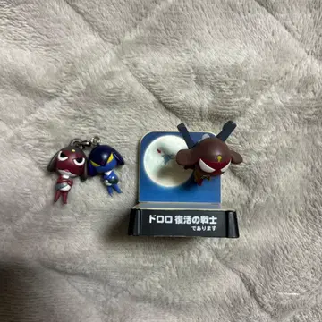 개구리 중사 케로로 기로로 가루루 피규어 세트