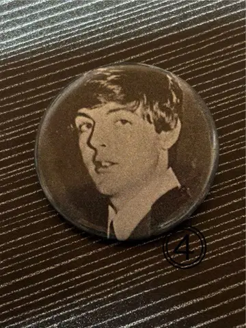 폴 매카트니 빈티지 80s 캔뱃지 비틀즈 핀 배지