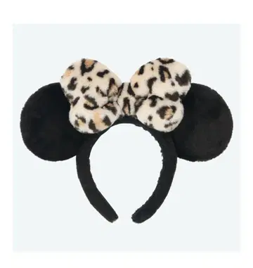 레오파드 무늬 머리띠