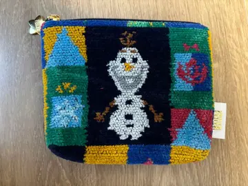 새상품급 페이러 디즈니 안나와 엘사 올라프 파우치 웜 허그