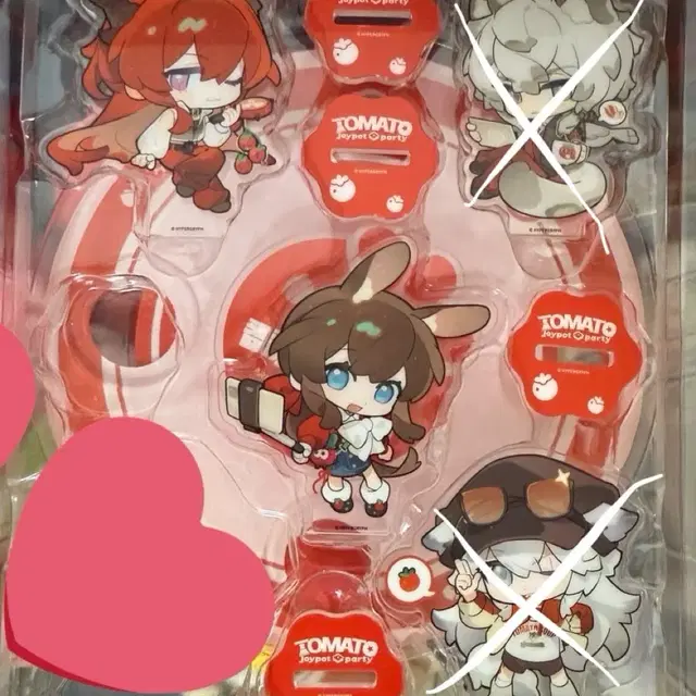 명일방주 하이디라오 콜라보 수트르 아미야 아크릴 스탠드+포토카드 팝니다