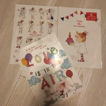 코코짱 클리어 파일 3점