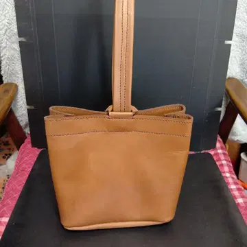 가죽 복조리 백 / 핸드메이드