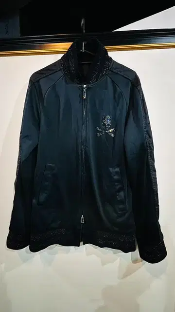 Roen 스컬 자수 집업 자켓