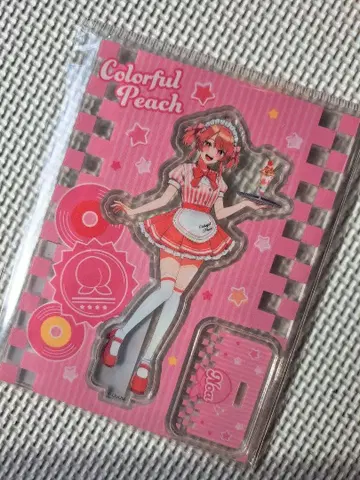 컬러풀 피치 아크릴 스탠드 노아님 다이너