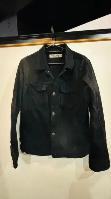 TROVE 블랙 데님 자켓