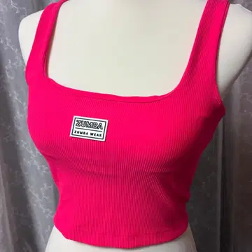 줌바 상의 S 정품 핑크