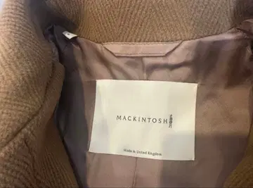 MACKINTOSH 브라운 롱 코트 매킨토시