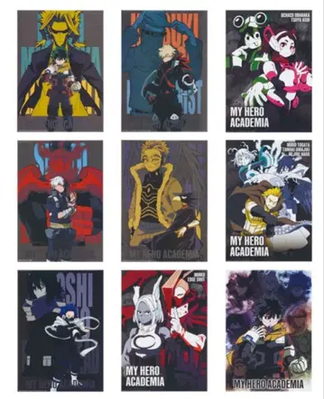 제일복권 나의 히어로 아카데미아 -- 클리어 포스터