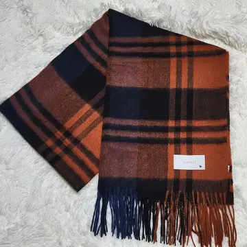 솔레이유 캐시미어 100% 머플러 캐시미어 체크