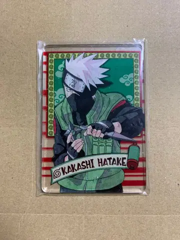 NARUTO 나루토 스탯 카드 JUMP SHOP 하타케 카카시