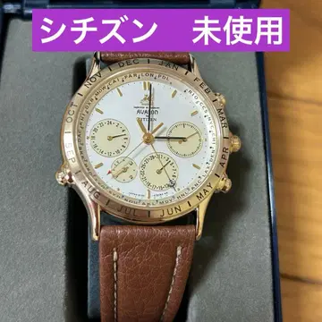 미사용 시티즌 아발론 슈퍼월드 남성용 손목시계 레어 빈티지