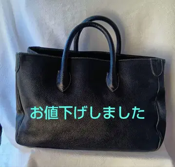 [ 가격 인하 ] Superdry 다크 네이비 가죽 핸드백