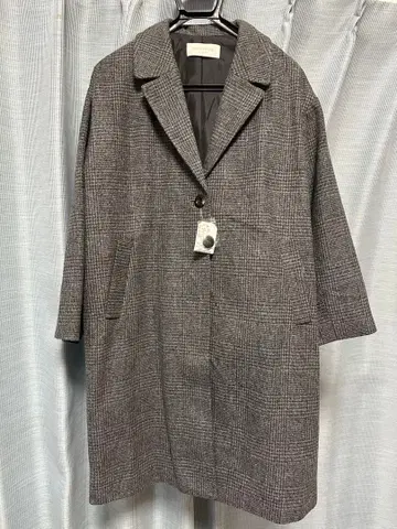 [새상품] 그레이 체스터 코트 M