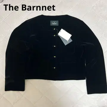 한국 The Barnnet 자켓 아우터 블랙 벨로아