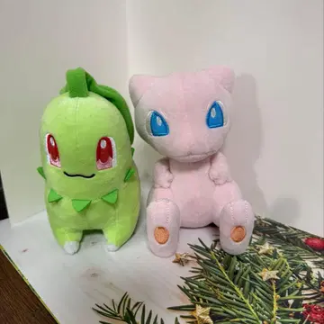 치코리타 뮤우 봉제 인형 세트