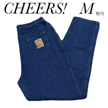 치어스 CHEERS 데님 이지 팬츠 M 사이즈 상당 테이퍼드