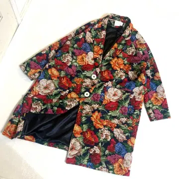 새상품급 특별 모델 manana suerte 고블랑 체스터 코트 올 패턴