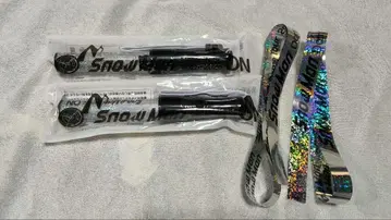 SnowMan ON 응원봉 2개. 은색 테이프 2개 세트