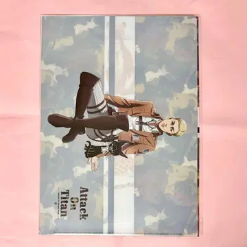 진격의 거인 클리어 파일 3장 세트 블랙 고양이 디자인 RE:SHAZAM