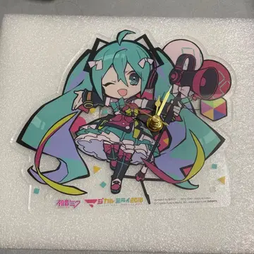 매지컬 미라이 2018 아크릴 시계