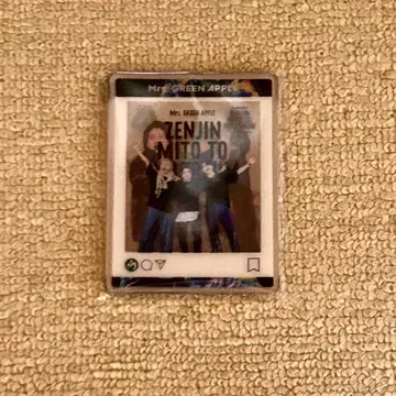 Mrs. GREEN APPLE 젠진 클리어 카드