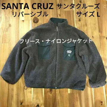 SANTA CRUZ 산타크루즈 리버서블 플리스 자켓 사이즈 L