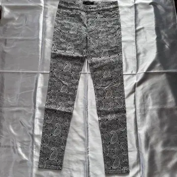 MACPHEE 페이즐리 무늬 팬츠 34