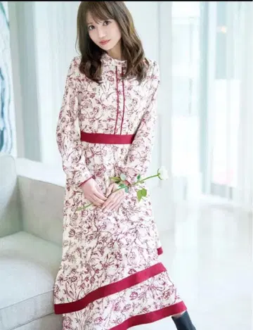 에밀리아 위즈 플루렛 플라워 원피스 s