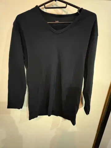 YG 코튼 프로페셔널 V넥 롱 슬리브 셔츠