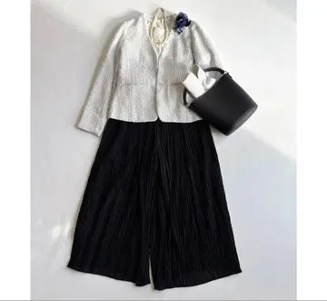 빔즈 유니클로 트위드 셋업 팬츠 졸업식 입학식 M